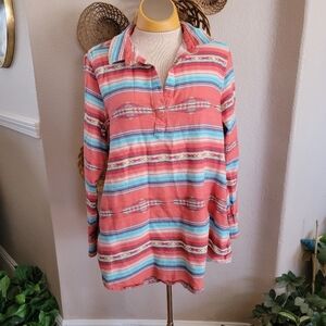 Schaefer Outfitters Serape Western Tunic Sz M
